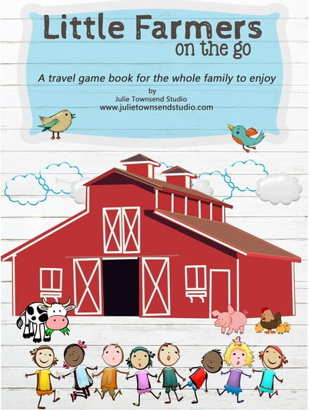 Little Farmers on the Go : A travel game book for the whole family to enjoy (Paperback)