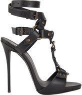 Thumbnail for your product : Giuseppe Zanotti T-strap Ankle-wrap Heeled Sandal