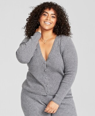 macy's womens cashmere sweaters plus size