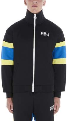 Diesel Logo Zipped Jacket