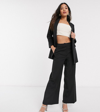 petite split leg trousers