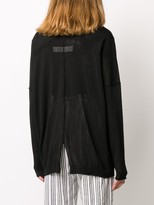 Thumbnail for your product : Isabel Benenato Sheer Fine Knit Cardigan