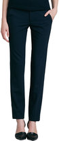 Thumbnail for your product : Vince Fitted Stretch-Wool Tuxedo Pants