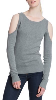 Plenty by Tracy Reese Cold Shoulder Crewneck Sweater