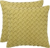 Thumbnail for your product : PiccoCasa Throw Pillow Cover Lattice Pattern Decors for Couch Sofa Yellow