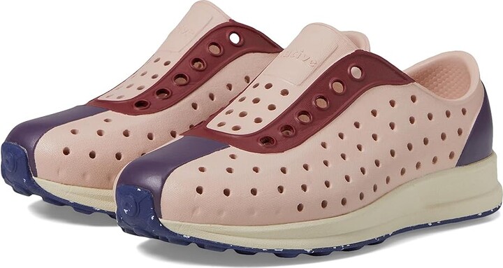 Native Shoes Kids Robbie (Toddler) Kid's Shoes Chameleon Pink/Bone White/Velvet Tart/Regatta Speckle Rubber : 5 Toddler M, Synthetic