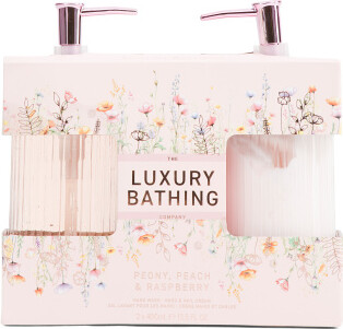 TJMAXX 2Pc Peony Peach And Raspberry Heavenly Hands Boxed Set