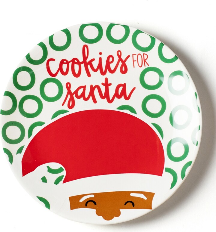Coton Colors North Pole Cookies for Santa Plate