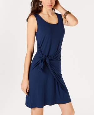Style&Co. Style & Co Sleeveless Tie-Front Dress, Created for Macy's