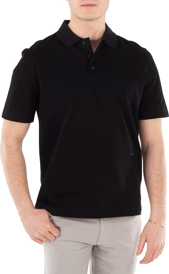 Ferragamo Short-Sleeved Cotton Polo Shirt