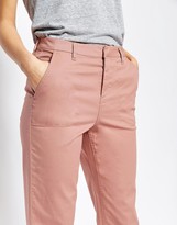 Thumbnail for your product : ASOS Casual Chino Trousers With Roll Hem