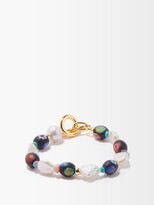 Thumbnail for your product : Lizzie Fortunato Cosmic Nature Pearl & 18kt Gold-plated Bracelet - Multi