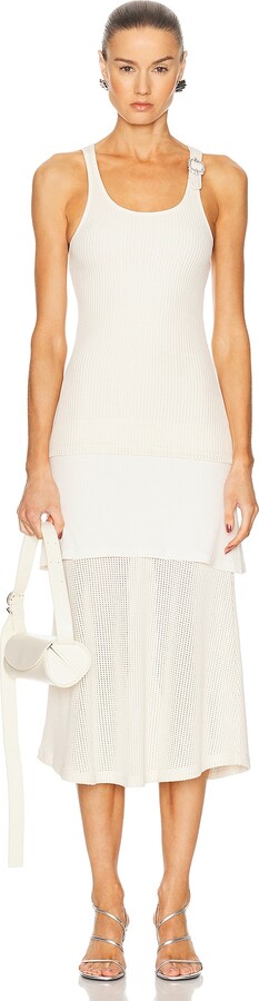 Wales Bonner Serenity Dress in Ivory