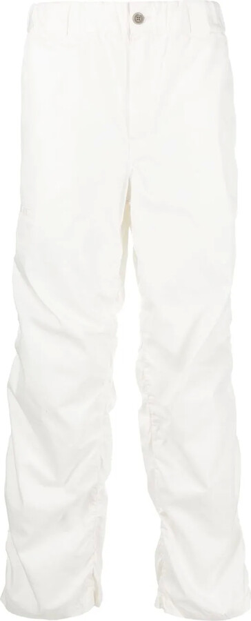 Undercoverism Straight-Leg Draped Trousers