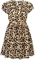 Thumbnail for your product : Free Spirit 19533 Freespirit Girls Animal Belted Frill Dress