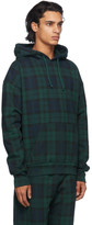 Thumbnail for your product : Noon Goons Green Tartan Plaid Icon Hoodie