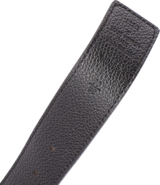 Louis Vuitton LV Twist Belt Epi Leather Medium 80 Black