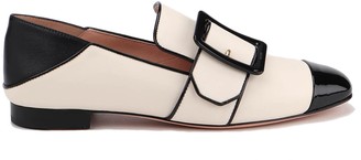 bally janelle leather slippers