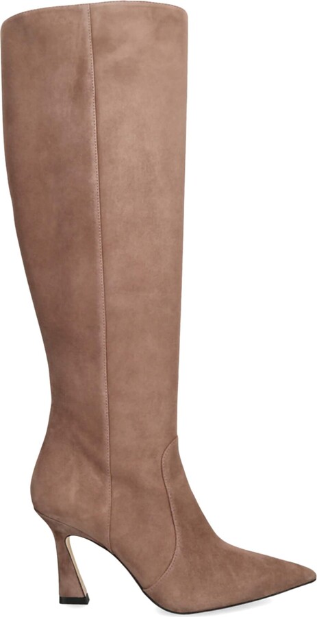 Stuart Weitzman Suede Vinnie Boots 85