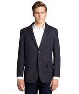 Thumbnail for your product : Joseph Abboud navy stretch wool two button sportscoat