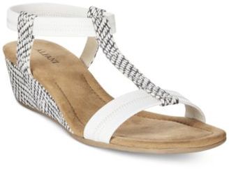 Alfani Women's Voyage Wedge Sandals, Created for Macy's