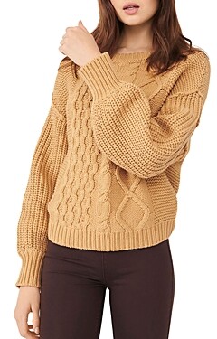 Free People Cable Knit Sweater | Shop the world's largest 