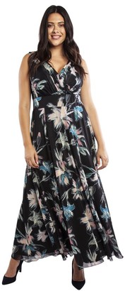 scarlett & jo chiffon maxi dress