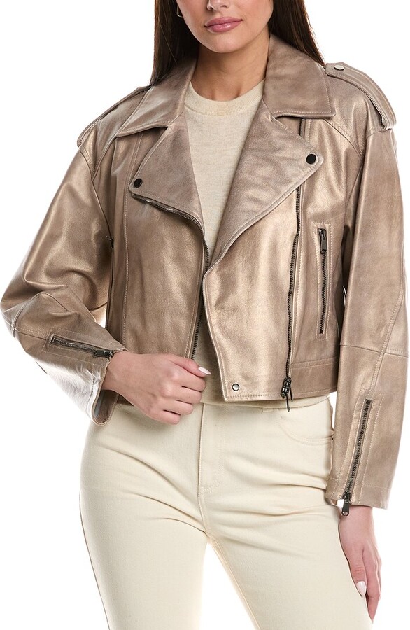 Brunello Cucinelli Leather Jacket