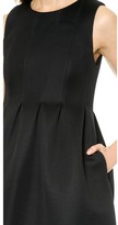 Thumbnail for your product : Lisa Perry Perforated Pintuck Dress