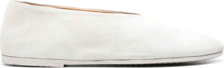 Marsèll Coltellaccio suede ballerina shoes