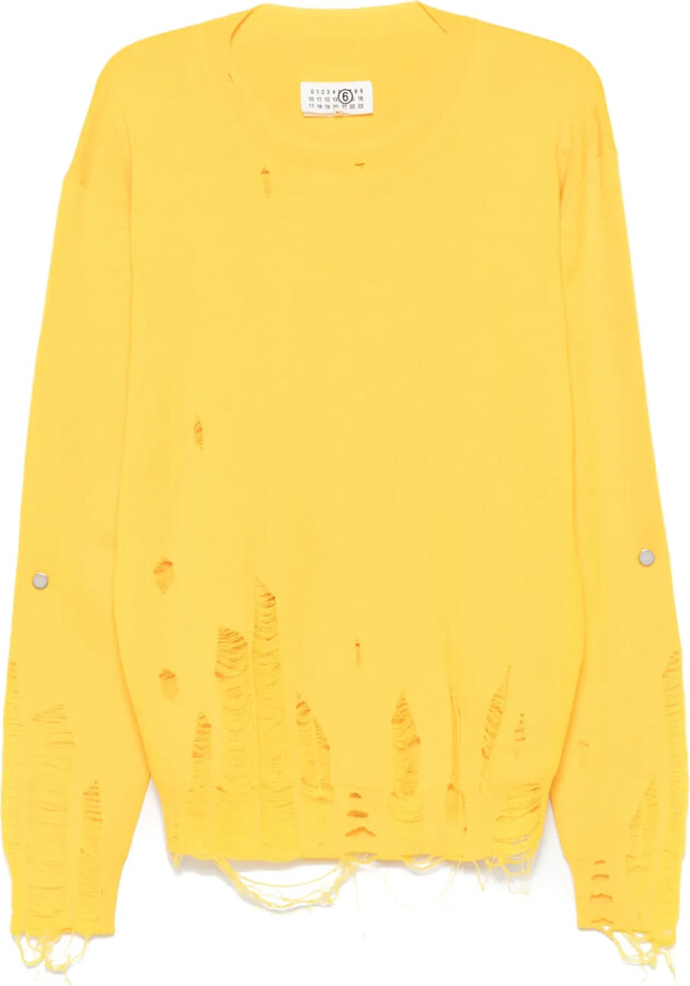 MM6 MAISON MARGIELA Distressed Sweater
