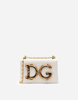Thumbnail for your product : Dolce & Gabbana Nappa leather Girls shoulder bag