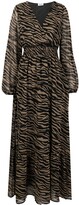 Thumbnail for your product : Liu Jo Zebra-Print Stud-Embellished Dress