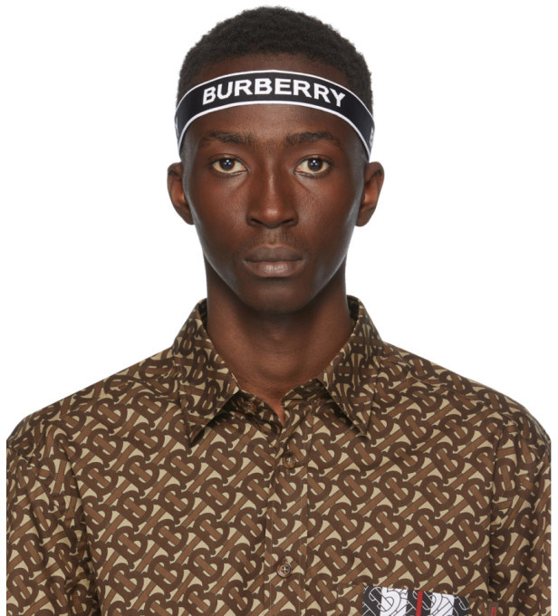 mens burberry headband