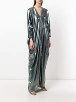 Thumbnail for your product : Alberta Ferretti sheer maxi dress