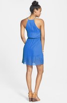 Thumbnail for your product : Everly Laser Cut Cutaway Shoulder Dress (Juniors)