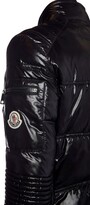 Thumbnail for your product : Moncler Sangatte Biker Nylon Down Jacket