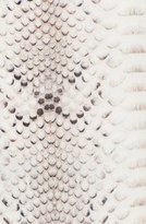 Thumbnail for your product : Haute Hippie Embellished Neck Snakeskin Print Silk Shift Dress