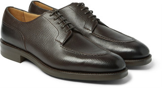 Edward Green Dover Cross-Grain Leather Derby Shoes