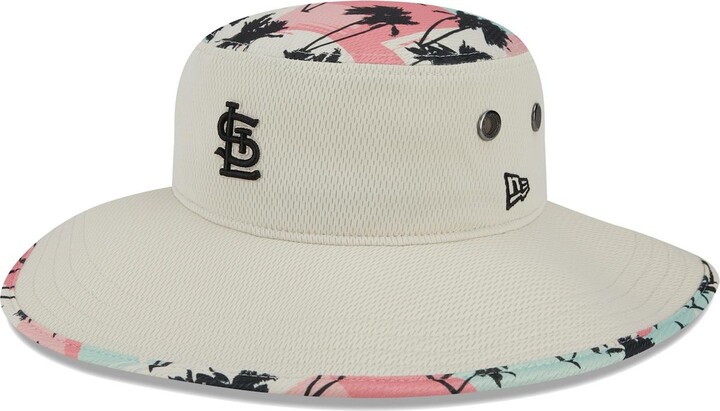 New Era Men's New Era Gray St. Louis Cardinals Distinct Bucket Hat
