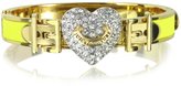 Thumbnail for your product : Juicy Couture Pave Heart Neon Hinged Bangle
