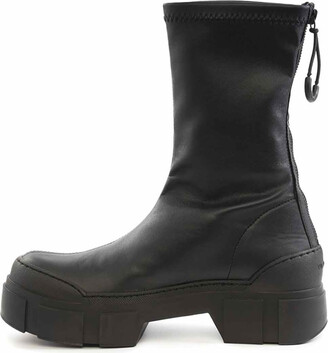 Vic Matié Boot Roccia In Nappa Leather With Zip