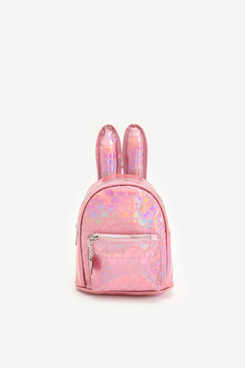 leather bunny backpack