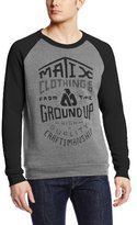 Thumbnail for your product : Matix Clothing Company Men's Crafted Raglan Long-Sleeve Crew-Neck Sweatshirt