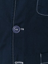 Thumbnail for your product : Comme des Garcons Shirt contrast stitch blazer