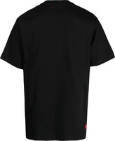 Thumbnail for your product : Clot Love logo-print cotton T-shirt