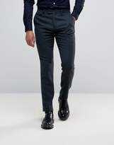 Thumbnail for your product : Harry Brown 40% Wool Blend Slim Fit Formal Trousers