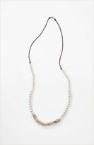 Thumbnail for your product : J. Jill Long pearl and metal necklace