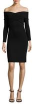 Thumbnail for your product : L'Agence Off-The-Shoulder Wrap Dress