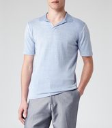 Thumbnail for your product : Broadway FADED OPEN COLLAR POLO MINT